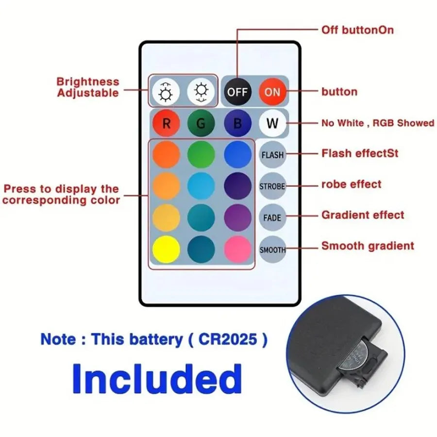 Bluetooth LEDストリップライト -アプリ対応