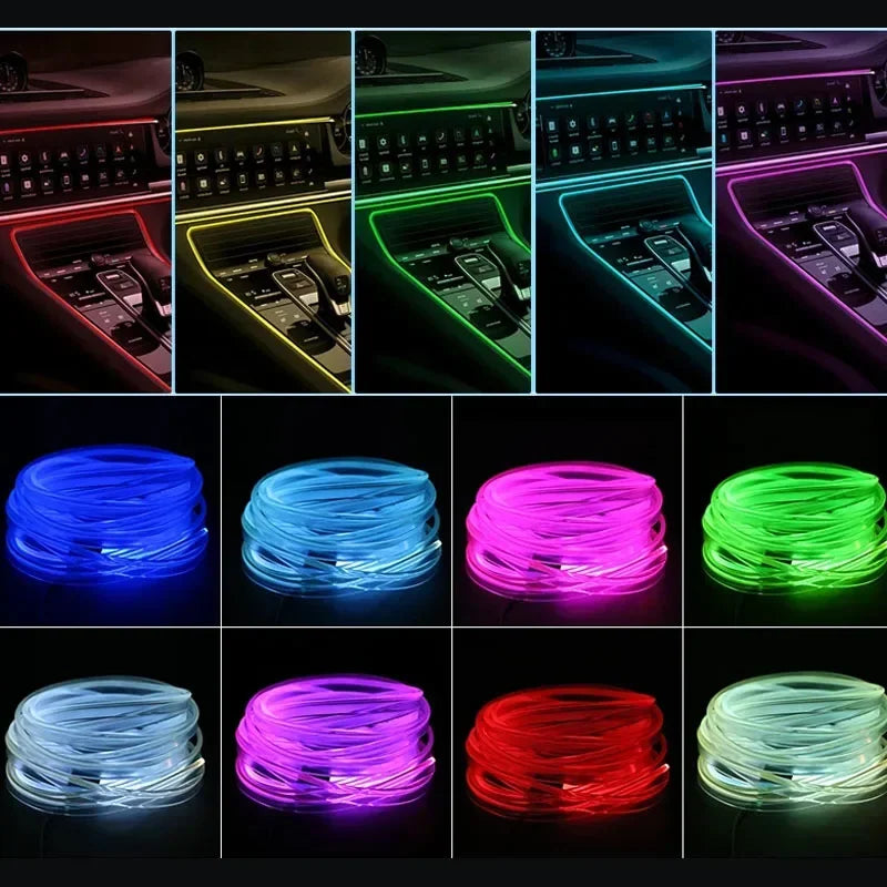  車用RGBアンビエントLEDライトストリップ