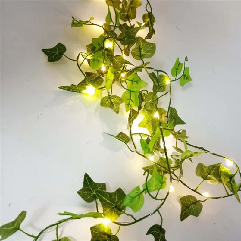 Leaf Garland Lights -Battery Operated LED String Lights-